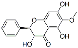 (2R,3r)-2,3-dihydro-3,5,7-trihydroxy-6-methoxy-2-phenyl-4h-1-benzopyran-4-one Structure,35298-89-6Structure