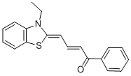 (2E,4z)-4-(3-ethyl-1,3-benzothiazol-2(3h)-ylidene)-1-phenylbut-2-en-1-one Structure,35327-87-8Structure