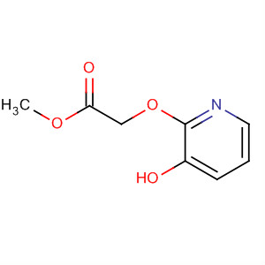 Acetic acid, [(3-hydroxy-2-pyridinyl)oxy]-, methyl ester (9ci) Structure,353292-80-5Structure