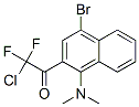 Ethanone,1-[4-bromo-1-(dimethylamino)-2-naphthalenyl ]-2-chloro-2,2-difluoro- Structure,353457-09-7Structure