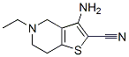 Thieno[3,2-c]pyridine-2-carbonitrile, 3-amino-5-ethyl-4,5,6,7-tetrahydro- (9ci) Structure,353486-58-5Structure