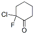 Cyclohexanone, 2-chloro-2-fluoro- Structure,35365-22-1Structure