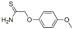 2-(4-Methoxyphenoxy)ethanethioamide Structure,35370-92-4Structure