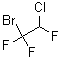 1-Bromo-2-chloro-1,1,2-trifluoroethane Structure,354-06-3Structure