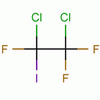 1,2-Dichloro-2-iodo-1,1,2-trifluoroethane Structure,354-61-0Structure