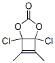 1,5-Dichloro-6,7-dimethyl-2,4-dioxabicyclo[3.2.0]hept-6-en-3-one Structure,35436-20-5Structure