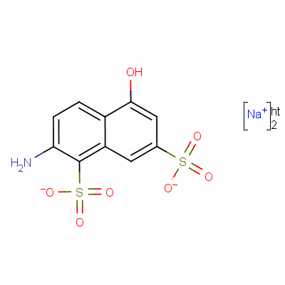 Disodium 2-amino-5-hydroxynaphthalene-1,7-disulphonate Structure,35439-70-4Structure