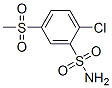 2-Chloro-5-methanesulfonyl-benzenesulfonamide Structure,3544-47-6Structure