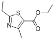 2-Ethyl-4-methylthiazole-5-carboxylic acid ethyl ester Structure,354587-62-5Structure