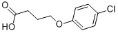 4-(P-chlorophenoxy)butyric acid Structure,3547-07-7Structure