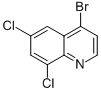 4-Bromo-6,8-dichloroquinoline Structure,35478-81-0Structure