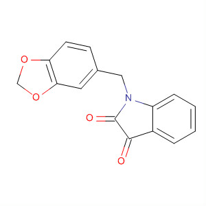 1-(1,3-Benzodioxol-5-ylmethyl)-1h-indole-2,3-dione Structure,354781-32-1Structure