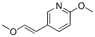 Pyridine,2-methoxy-5-(2-methoxyethenyl)-(9ci) Structure,354812-07-0Structure