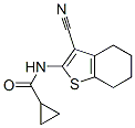 Cyclopropanecarboxamide,n-(3-cyano-4,5,6,7-tetrahydrobenzo[b]thien-2-yl)- Structure,355000-40-7Structure