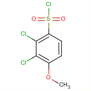 2,3-Dichloro-4-methoxybenzenesulfonyl chloride Structure,35509-60-5Structure