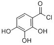 Benzoyl chloride,2,3,4-trihydroxy- Structure,355374-15-1Structure