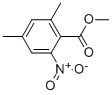 2,4-Dimethyl-6-nitrobenzoic acid methyl ester Structure,35562-53-9Structure