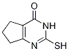 1,2,3,5,6,7-Hexahydro-2-thioxo-4h-cyclopentapyrimidin-4-one Structure,35563-27-0Structure