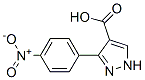 3-(4-Nitrophenyl)-pyrazole-4-carboxylic acid Structure,35581-31-8Structure