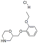 2-[(2-Ethoxy phenoxy)methyl ]morpholine hydrochloride Structure,35604-67-7Structure