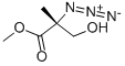 Propanoic acid,2-azido-3-hydroxy-2-methyl-,methyl ester,(2r)-(9ci) Structure,356048-04-9Structure