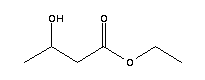 Ethyl 3-hydroxybutyrate Structure,35608-64-1Structure