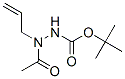 Hydrazinecarboxylic acid,2-acetyl-2-(2-propenyl)-,1,1-dimethylethyl ester Structure,356534-63-9Structure