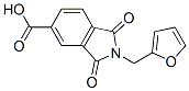 2-(Furan-2-ylmethyl)-1,3-dioxo-2,3-dihydro-1H-isoindole-5-carboxylic acid Structure,356575-75-2Structure