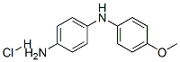 N-(4-methoxyphenyl)-p-phenylenediaminehydrochloride Structure,3566-44-7Structure