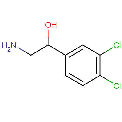 [2-(3,4-Dichlorophenyl)-2-hydroxyethyl]azanium chloride Structure,3567-82-6Structure