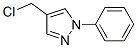 4-(Chloromethyl)-1-phenyl-1H-pyrazole Structure,35715-71-0Structure