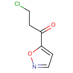 1-Propanone,3-chloro-1-(5-isoxazolyl)-(9ci) Structure,357405-31-3Structure