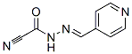 Acetonitrile,oxo[(4-pyridinylmethylene)hydrazino]-(9ci) Structure,357405-99-3Structure