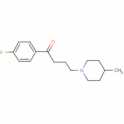 美哌隆結構式_3575-80-2結構式