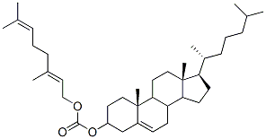 Cholesteryl geranyl carbonate Structure,35750-35-7Structure