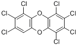 1,2,3,4,6,7,8-Heptachlorodibenzo-p-dioxin Structure,35822-46-9Structure