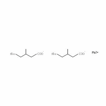 Lead(2+) bis(3,5,5-trimethylhexanoate) Structure,35837-70-8Structure