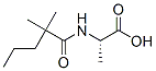 Alanine,n-(2,2-dimethyl-1-oxopentyl)- Structure,358388-30-4Structure