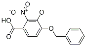 4-(Benzyloxy)-3-methoxy-2-nitrobenzoic acid Structure,3584-32-5Structure