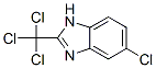 5-Chloro-2-(trichloromethyl)benzimidazole Structure,3584-66-5Structure