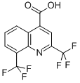 2,8-Bis(trifluoromethyl)-4-quinolincarboxylicacid Structure,35853-50-0Structure