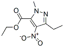 3-Ethyl-1-methyl-4-nitro-1h-pyrazole-5-carboxylic acid ethyl ester Structure,358641-22-2Structure