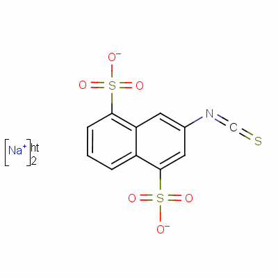 3-Isothiocyano-1,5-naphthalene disulfonic acid disodium salt Structure,35888-63-2Structure