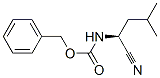 Carbamic acid, N-[(1S)-1-cyano-3-methylbutyl]-, phenylmethyl ester Structure,3589-42-2Structure