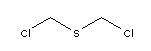 Bis(chloromethyl)sulfide Structure,3592-44-7Structure