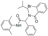 Benzeneacetamide,alpha-[(2-bromobenzoyl)(2-methylpropyl)amino]-n-(2,6-dimethylphenyl)-(9ci) Structure,359435-83-9Structure