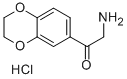 2-Amino-1-(2,3-dihydro-benzo[1,4]dioxin-6-yl)-ethanone hydrochloride Structure,35970-31-1Structure