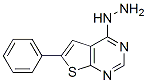 4-Hydrazino-6-phenylthieno[2,3-d]pyrimidine Structure,35970-80-0Structure