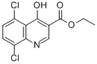 5,8-Dichloro-4-hydroxyquinoline-3-carboxylic acid ethyl ester Structure,35975-58-7Structure