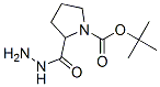 2-Hydrazinocarbonyl-pyrrolidine-1-carboxylic acid tert-butyl ester Structure,359803-43-3Structure